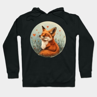 Fox Love Design Hoodie